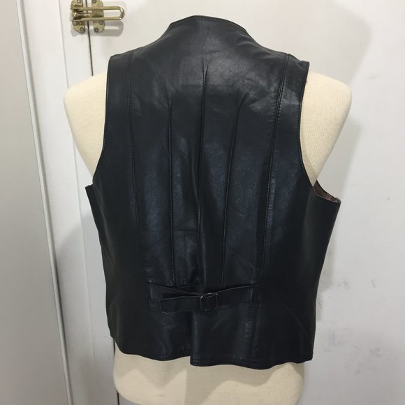 THE BOUTIQUE OF LEATHERS VINTAGE VESTS SIZE L - Picture 3 of 8
